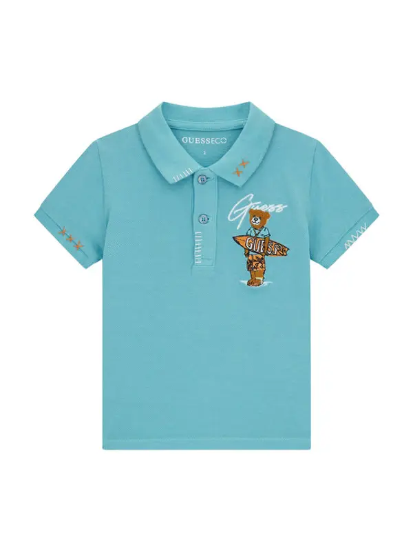 Guess Guess Polo N6GP01 K9WF4 Plava Regular Fit