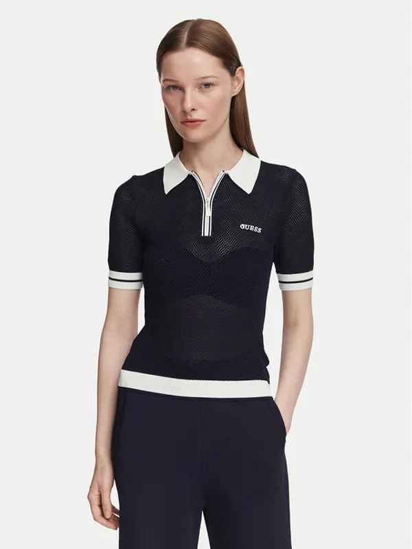Guess Guess Polo V6GR04 Z0725 Tamnoplava Regular Fit