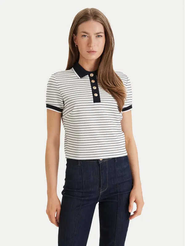 Guess Guess Polo W6GP17 K2946 Bijela Regular Fit