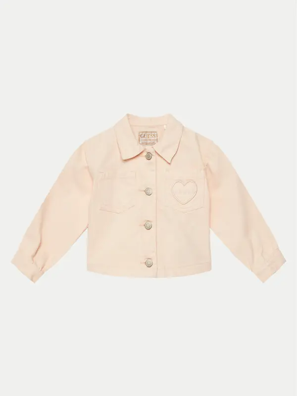 Guess Guess Prijelazna jakna K5GL01 WH6L0 Koraljna Regular Fit