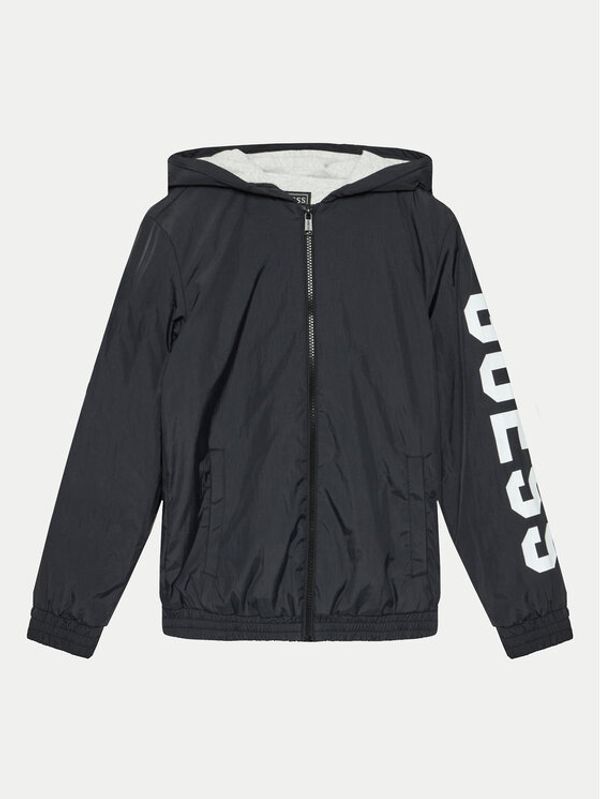 Guess Guess Prijelazna jakna L4YL04 WF090 Crna Regular Fit