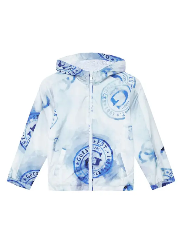 Guess Guess Prijelazna jakna L6GL00 WCFM2 Plava Regular Fit