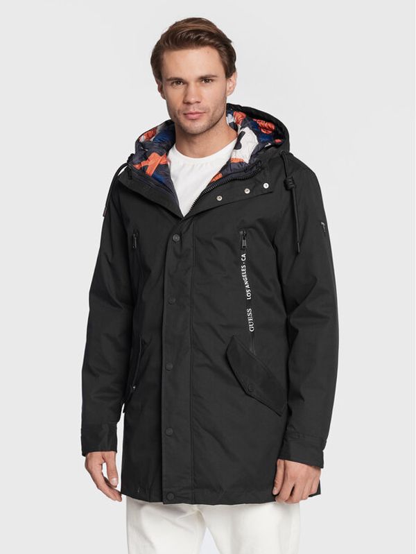 Guess Guess Prijelazna jakna M2BL36 WE6U0 Crna Regular Fit