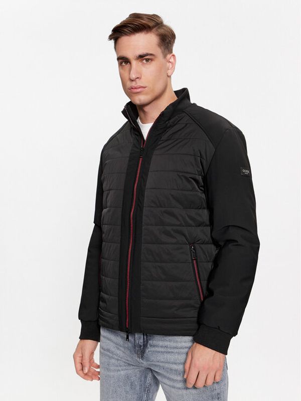 Guess Guess Prijelazna jakna M3BL11 WFOO0 Crna Regular Fit