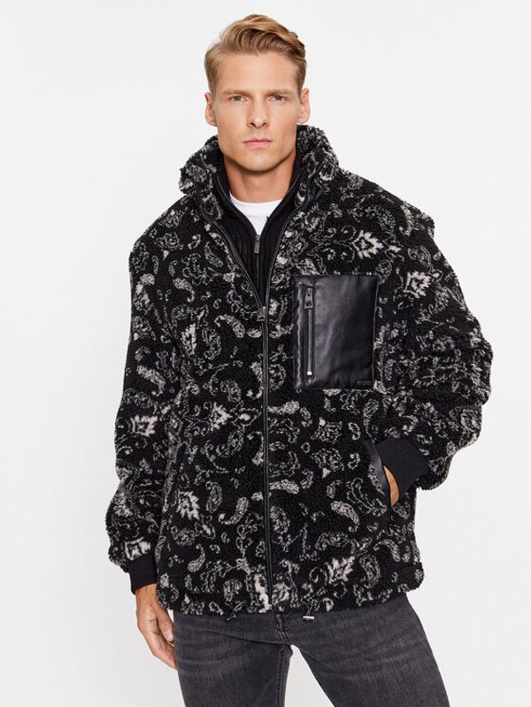 Guess Guess Prijelazna jakna M3BL16 WFSH2 Crna Regular Fit