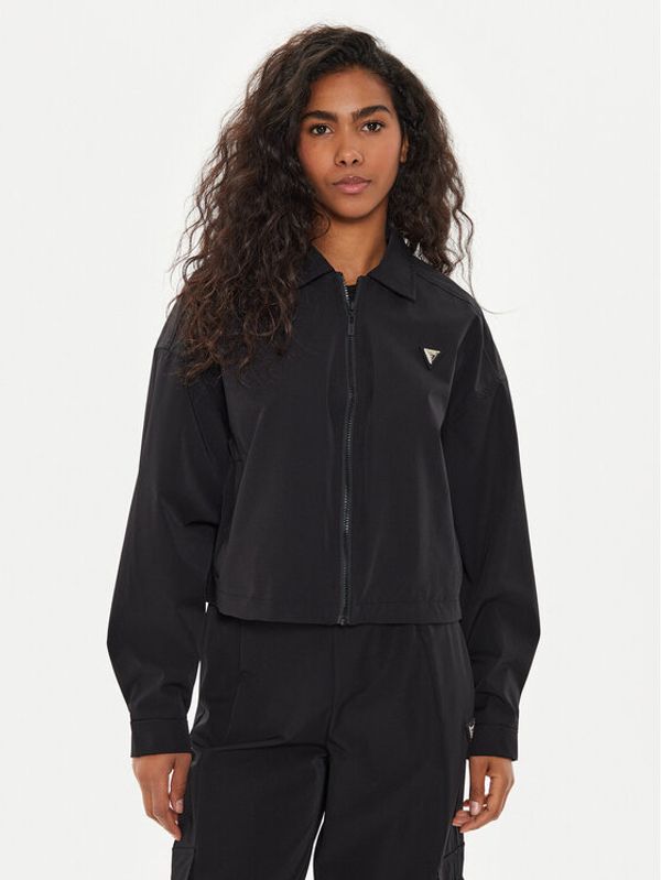 Guess Guess Prijelazna jakna V4YH02 WG982 Crna Regular Fit