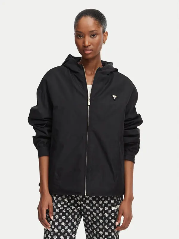 Guess Guess Prijelazna jakna V6YL11 W2871 Crna Regular Fit