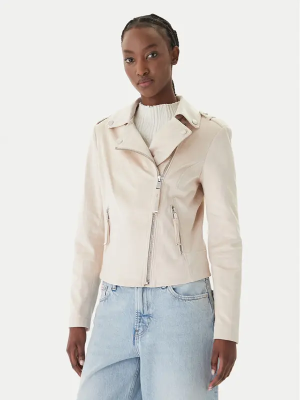 Guess Guess Prijelazna jakna W6GL10 W1968 Écru Regular Fit