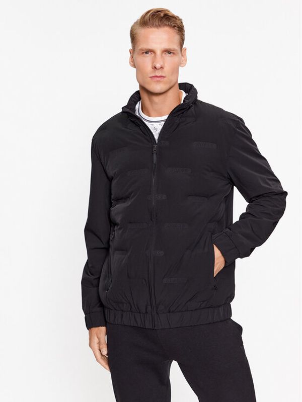 Guess Guess Prijelazna jakna Z3BL05 WFPD0 Crna Reglan Fit