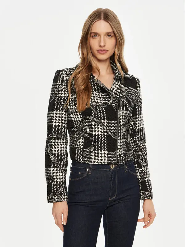 Guess Guess Prijelazni kaput W5RL29 WGWG0 Crna Regular Fit
