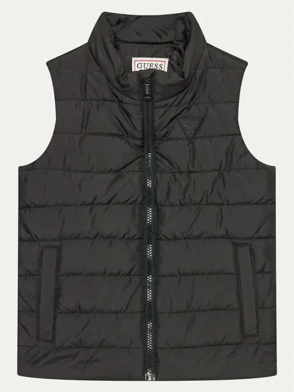 Guess Guess Prsluk H4YJ03 WCFM0 Crna Regular Fit
