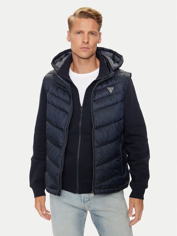 Guess Guess Prsluk M4YN21 WG9P2 Plava Regular Fit