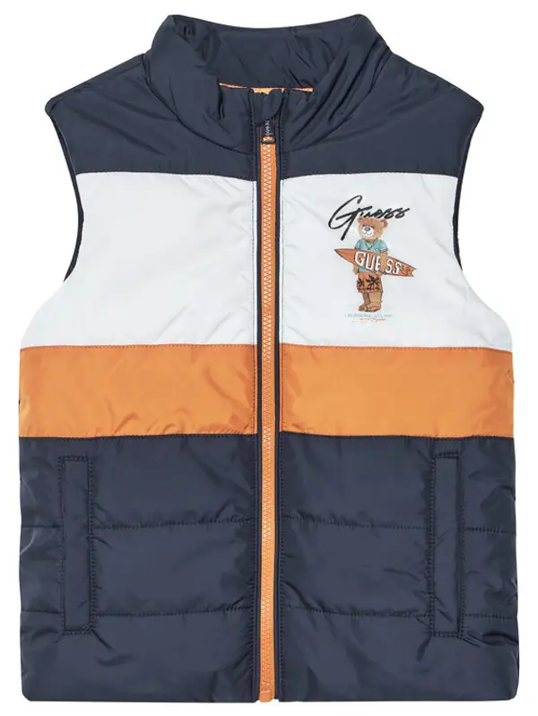 Guess Guess Prsluk N6GL02 WCFM2 Tamnoplava Regular Fit