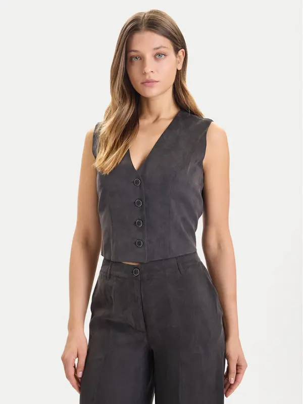 Guess Guess Prsluk W5YH51 WH5N2 Crna Regular Fit