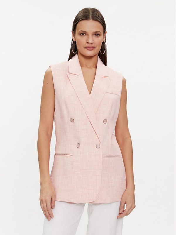 Guess Guess Prsluk za odijelo Corinne W4GN46 WG4P2 Ružičasta Regular Fit