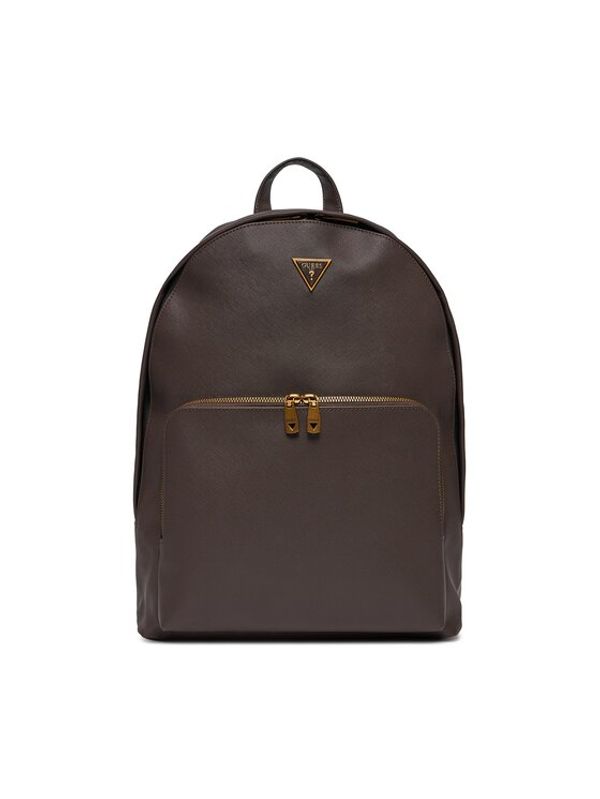 Guess Guess Ruksak Certosa Saffiano Eco HMECSA P3406 Smeđa