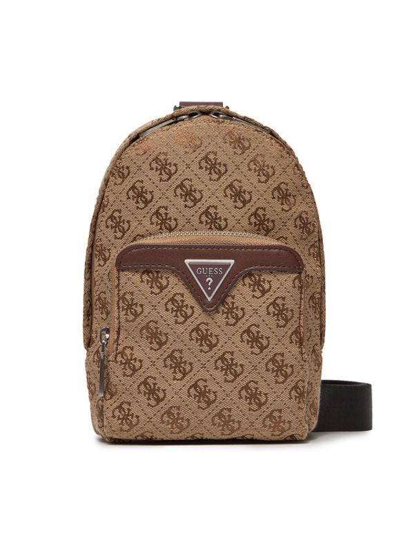 Guess Guess Ruksak Vezzola Jacquard Mini-Bags HMVZLJ P4168 Bež