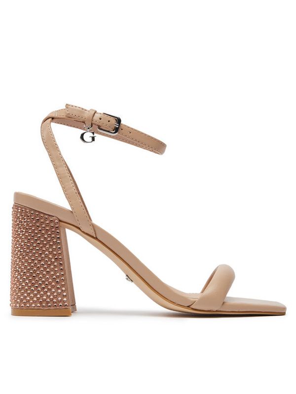 Guess Guess Sandale FLJGEL LEA03 Bež