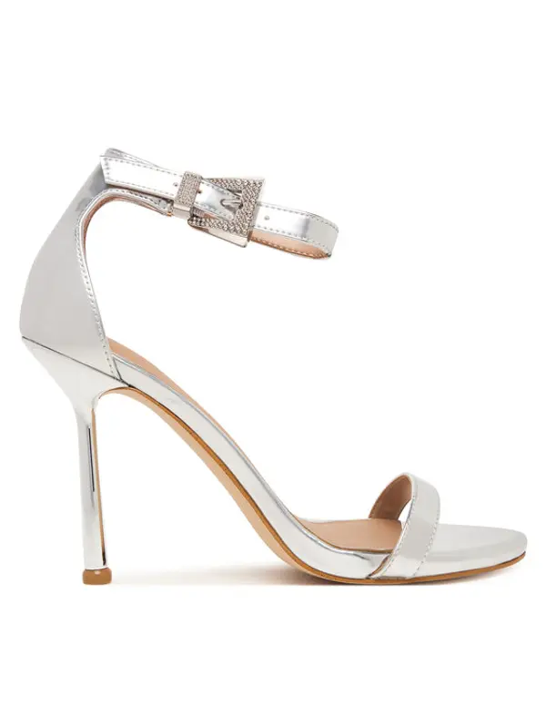 Guess Guess Sandale FLPINS LEL03 Srebrna