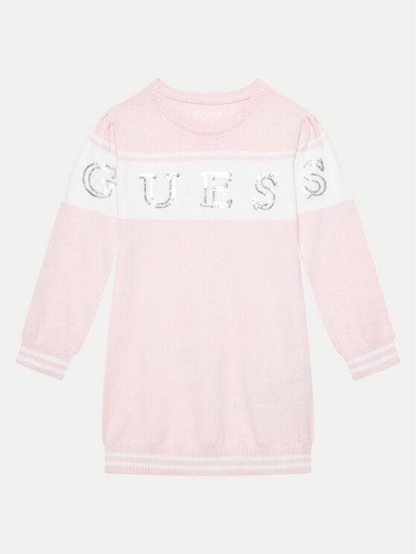 Guess Guess Set majica i haljina za svaki dan K4YK01 Z3GW0 Ružičasta Regular Fit