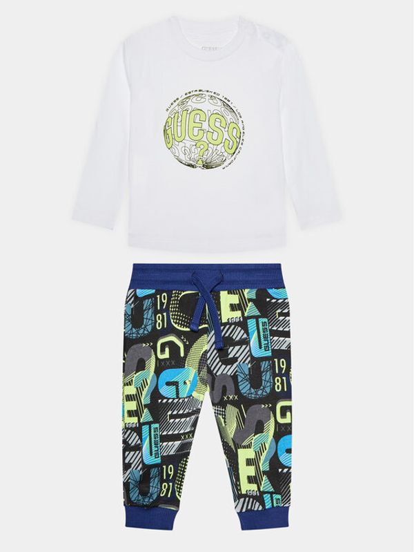 Guess Guess Set majica i hlače I3BG15 I3Z13 Bijela Regular Fit