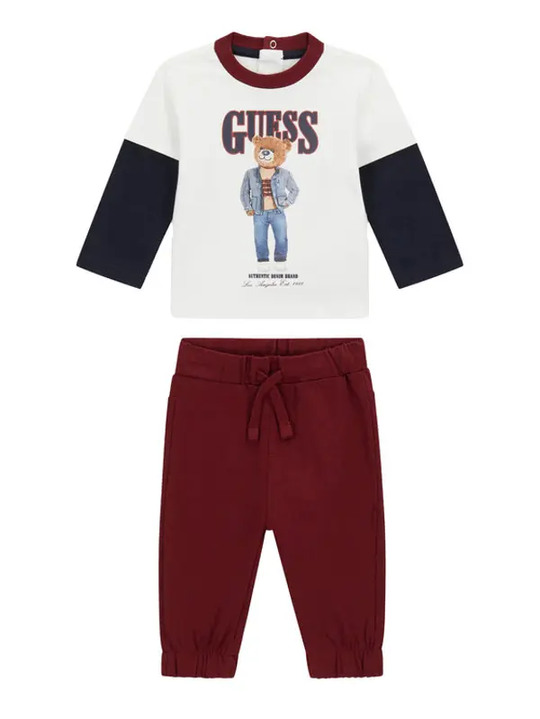 Guess Guess Set majica i hlače I6RG10 K8HM4 Šarena Regular Fit