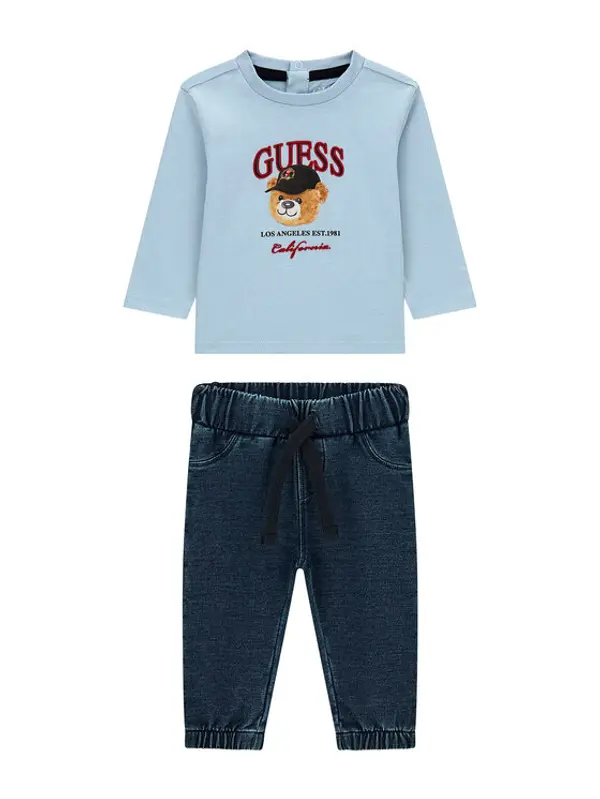 Guess Guess Set majica i hlače I6YG07 7K4014 Šarena Regular Fit