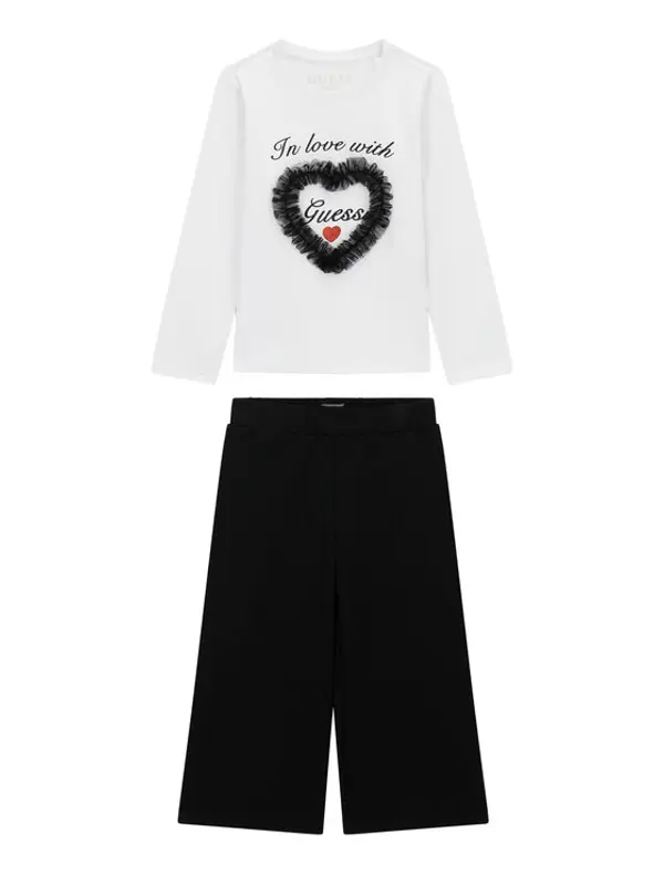 Guess Guess Set majica i hlače K6RG04 K6YW0 Šarena Regular Fit