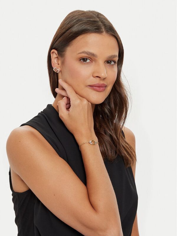 Guess Guess Set narukvica i naušnice JUBS04 693JW Zlatna