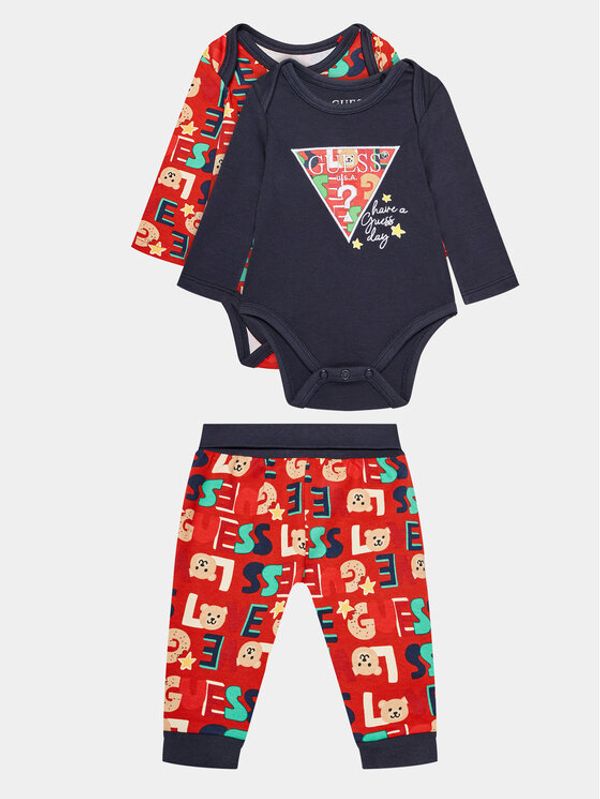 Guess Guess Set od 2 bodija s hlačama P3BG00 KBEG0 Šarena Regular Fit