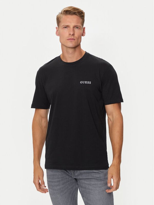 Guess Guess Set od 3 majice U4YG52 KCAM1 Crna Regular Fit