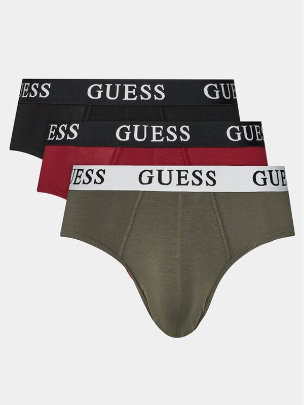 Guess Guess Set od 3 para muških slip gaća Joe U4RG09 K6YW0 Šarena
