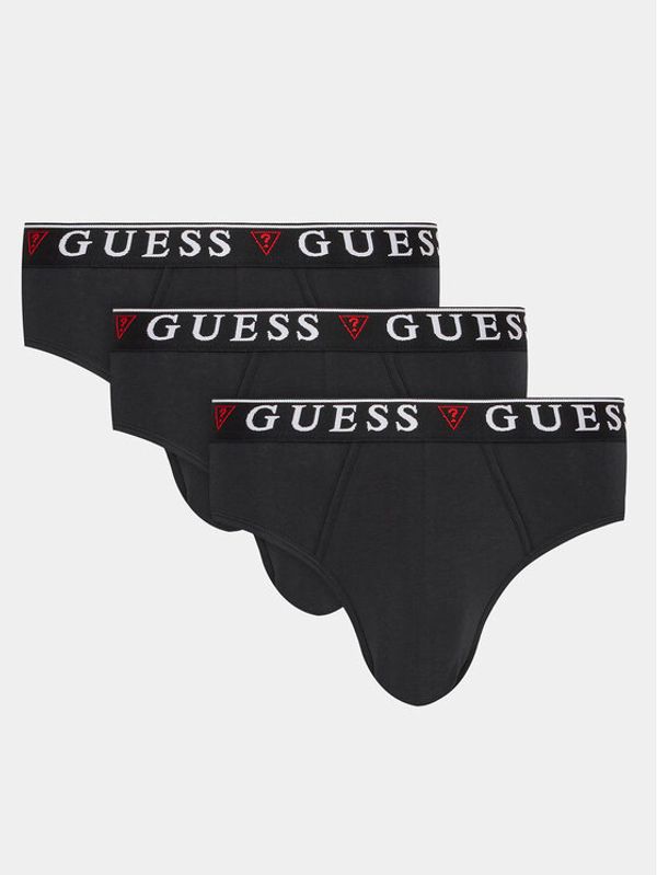 Guess Guess Set od 3 para muških slip gaća U97G00 K6YW1 Crna