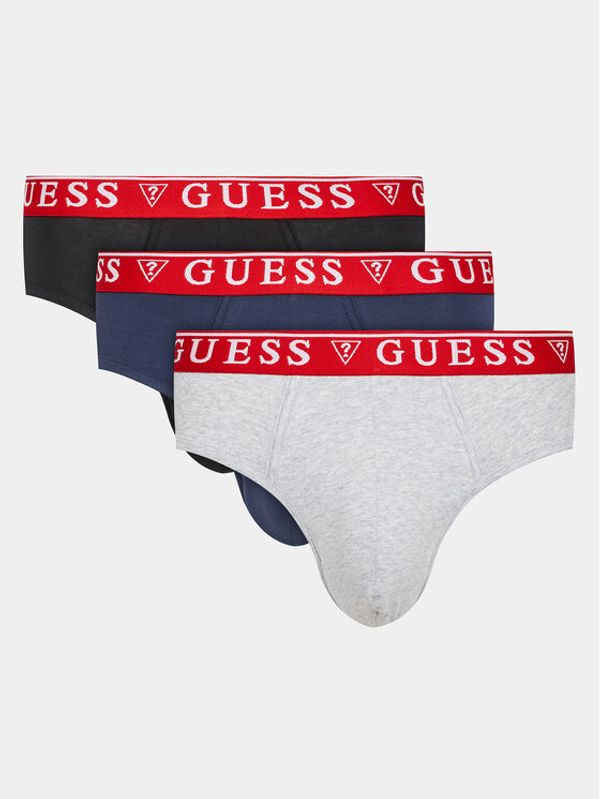 Guess Guess Set od 3 para muških slip gaća U97G00 K6YW1 Šarena