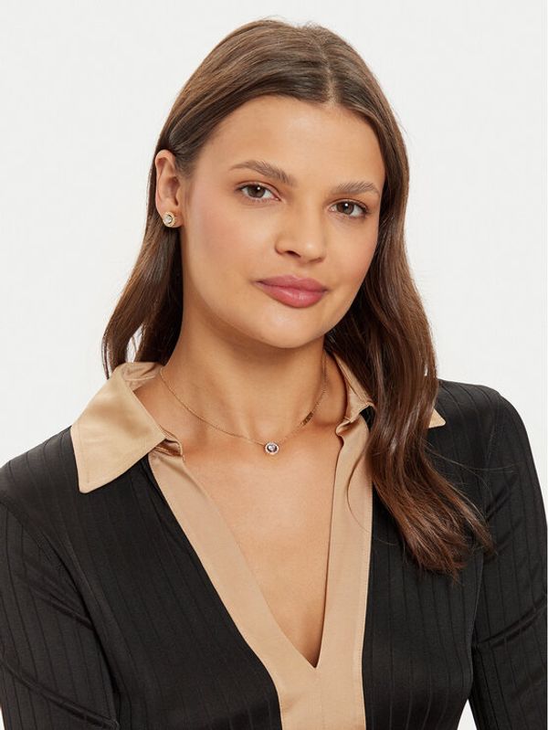 Guess Guess Set ogrlica i naušnice JUBS04 694JW Zlatna