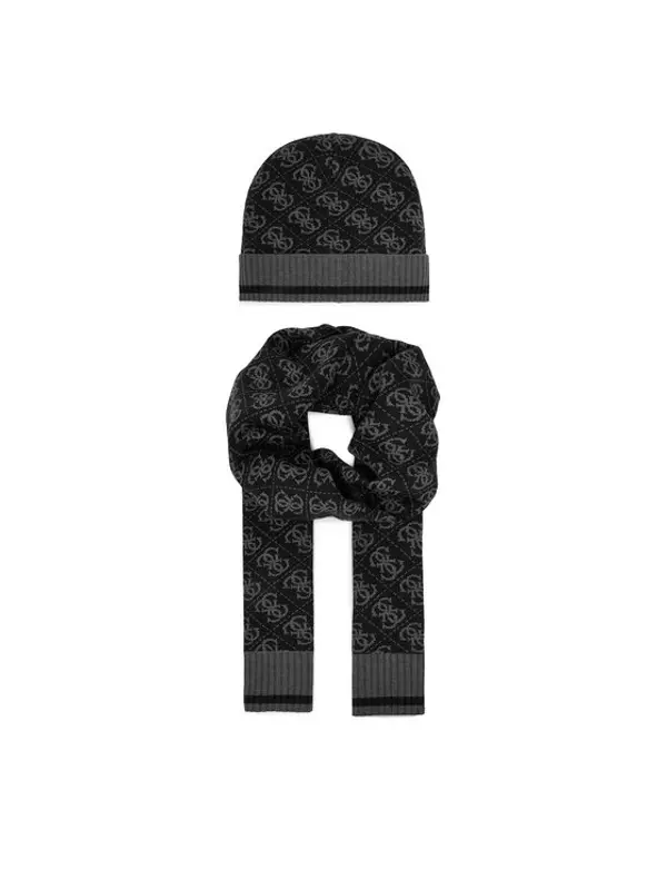 Guess Guess Set šal i kapa GFBOXM P6102 Crna