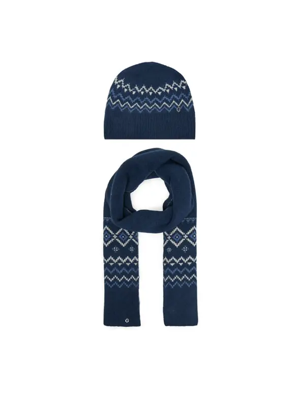 Guess Guess Set šal i kapa W5PZ18 Z3LQ0 Tamnoplava