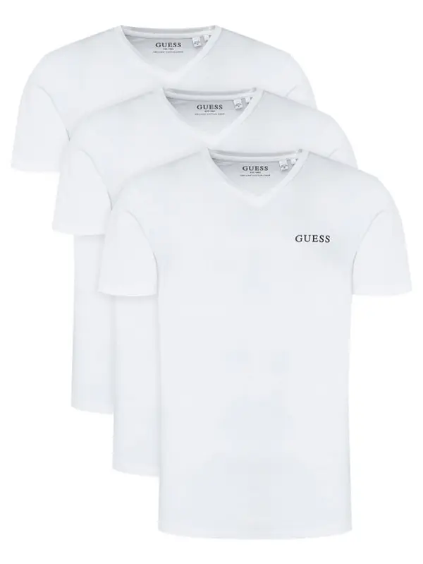 Guess Guess Set t-shirt majica﻿ U5BG58 KCAM1 Bijela Regular Fit