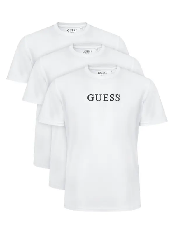 Guess Guess Set t-shirt majica﻿ U6GG04 KCAM1 Bijela Regular Fit