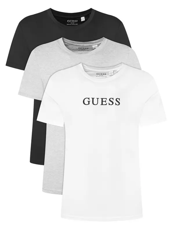 Guess Guess Set t-shirt majica﻿ U6GG04 KCAM1 Šarena Regular Fit