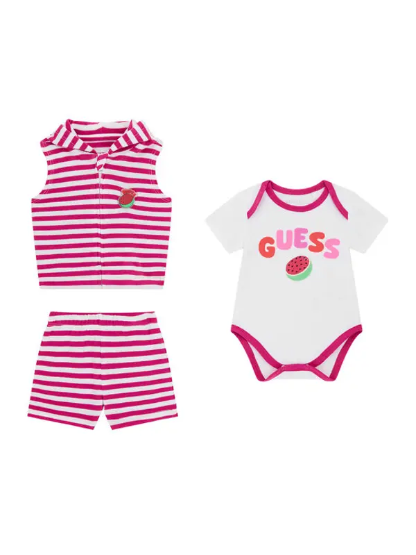 Guess Guess Set za bebe H6GW05 KF891 Ružičasta