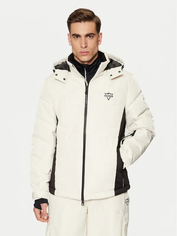 Guess Guess Skijaška jakna M4PL3U WH0K0 Écru Regular Fit