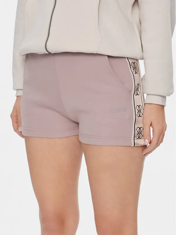Guess Guess Sportske kratke hlače Britney V3GD13 KB3P2 Bež Loose Fit
