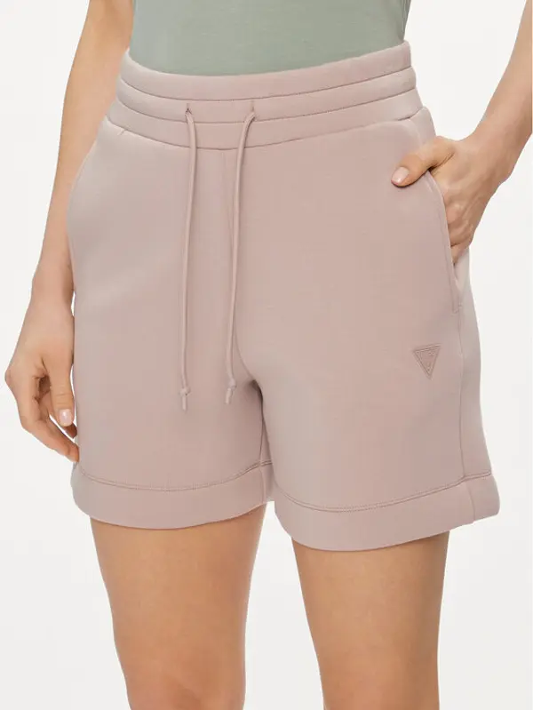 Guess Guess Sportske kratke hlače Elly V2YD10 K7UW2 Bež Relaxed Fit