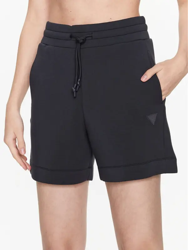 Guess Guess Sportske kratke hlače Elly V2YD10 K7UW2 Siva Relaxed Fit