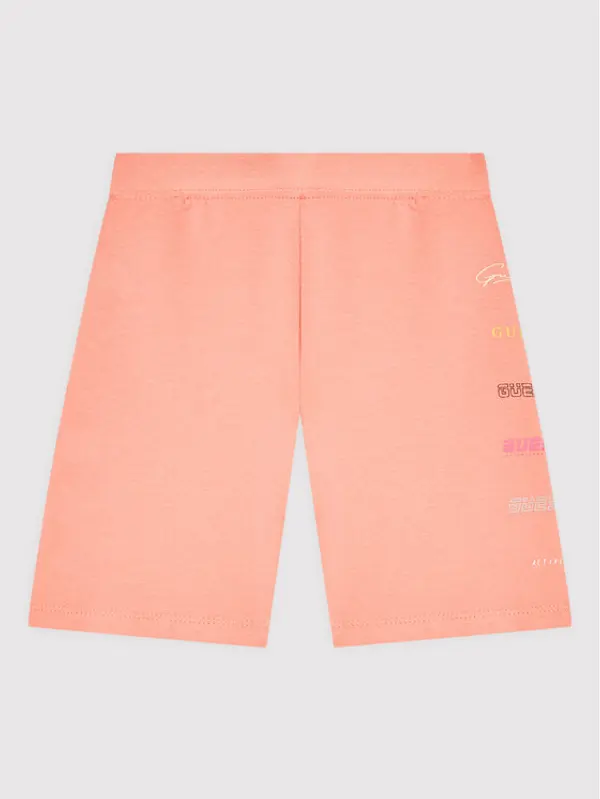 Guess Guess Sportske kratke hlače J2RD09 KASI1 Narančasta Regular Fit