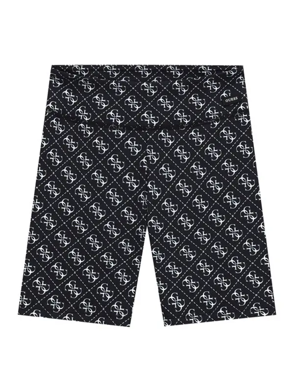 Guess Guess Sportske kratke hlače J6RD02 MC01P Crna Slim Fit