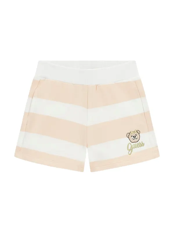 Guess Guess Sportske kratke hlače K6GD04 KBOR4 Svijetlo bež Regular Fit