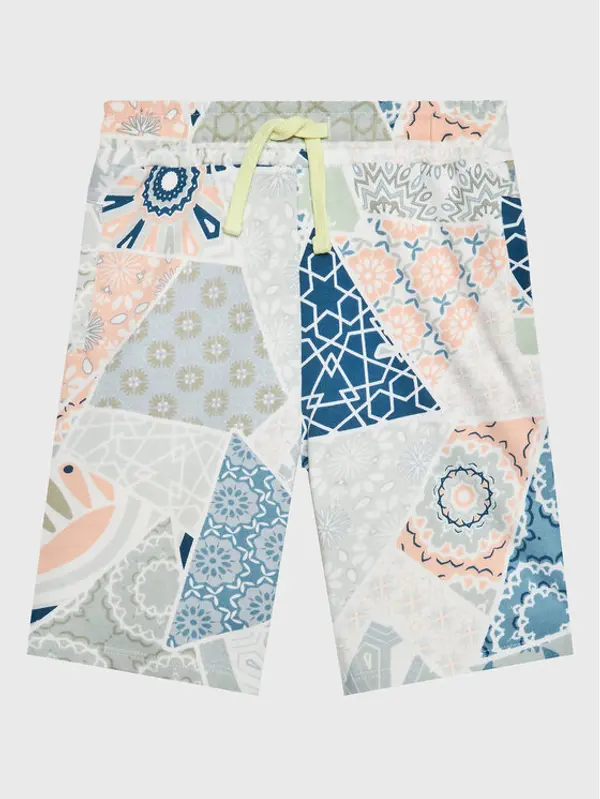 Guess Guess Sportske kratke hlače L3GD00 KA6R3 Šarena Regular Fit
