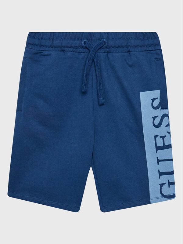 Guess Guess Sportske kratke hlače L3GD03 KA6R0 Plava Relaxed Fit